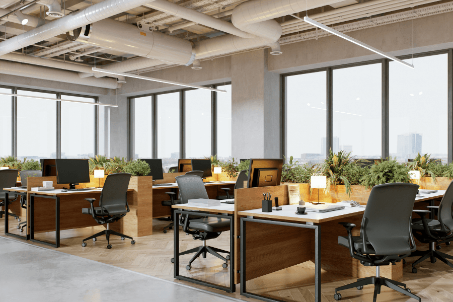 Luxury real estate interior