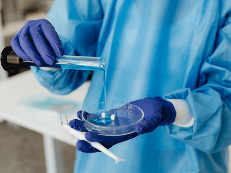 Abstract molecular structure